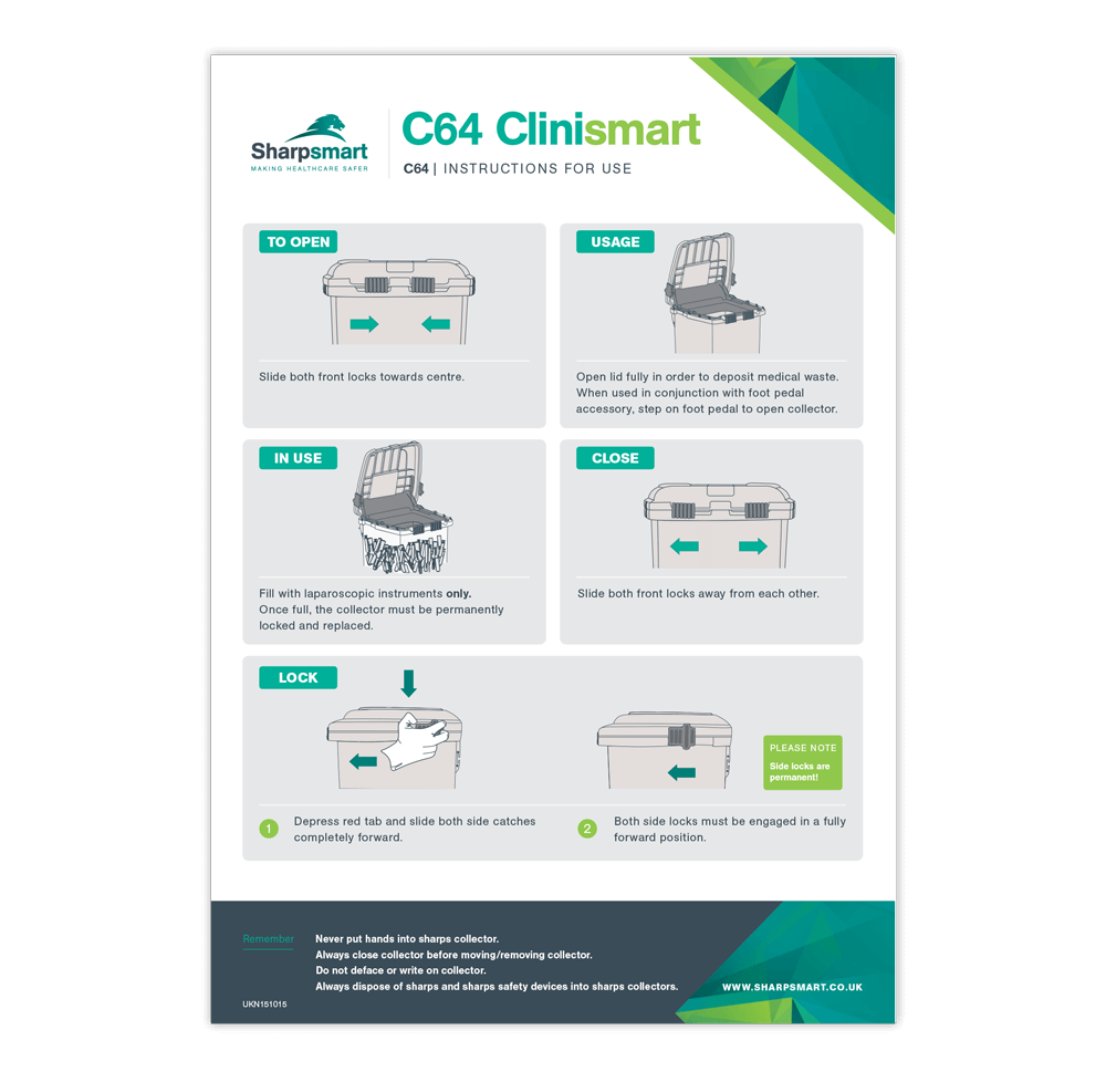 Clinismart Operating Instructions Sharpsmart
